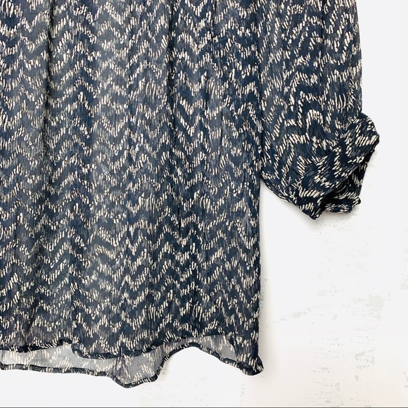 Joie Sheer Scoop Neck Blouse - Picture 2 of 5